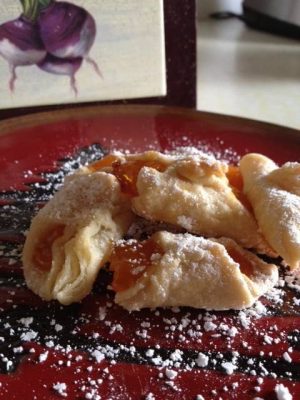 #SundaySupper Hungarian apricot walnut pastry recipe 