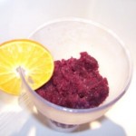 Start the New Year by “Aging Backwards” Purple Grape Granita #recipe