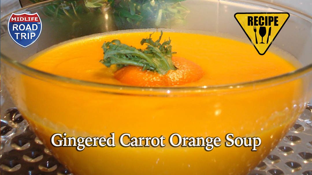 Gingered Carrot Orange Soup ~ Quick & Effortless
