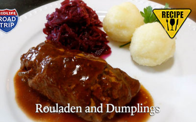 Inspiration from Germany Rouladen and Dumplings