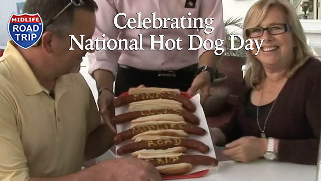 Celebrating National Dot Dog Day  #NationalHotDogDay