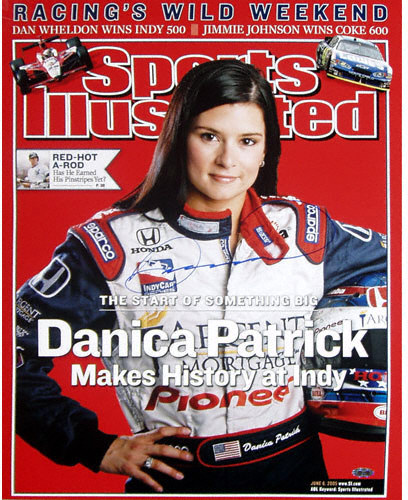 Celebrity interview with Danica Patrick