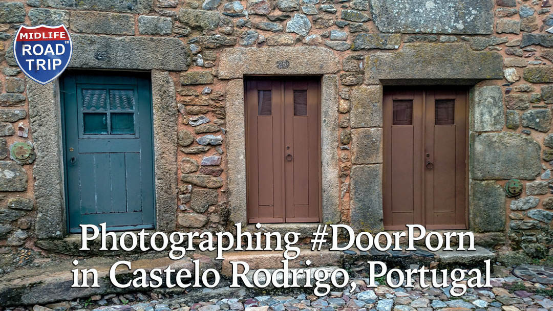 Photographing #DoorPorn in Castelo Rodrigo, Portugal