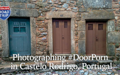 Photographing #DoorPorn in Castelo Rodrigo, Portugal