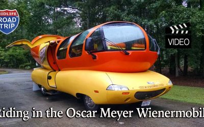 Riding in the Oscar Mayer Wienermobile