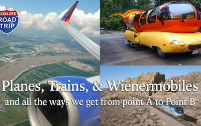 Planes, Trains, and Wienermobiles: travel by land, sea, and air