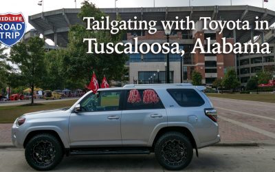 Tailgating with Toyota in Tuscaloosa Alabama