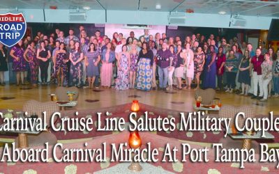 Carnival Cruise Line Salutes Military Couples Aboard Carnival Miracle At Port Tampa Bay