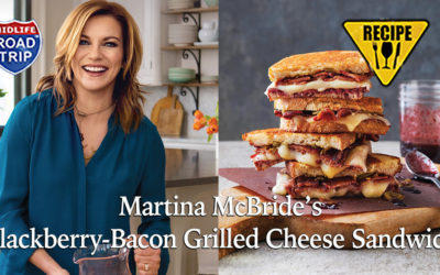 Martina McBride’s Blackberry-Bacon Grilled Cheese Sandwich