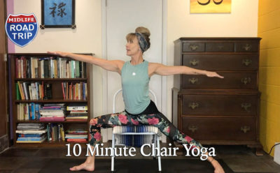 10 Minute Chair Yoga - Midlife Road Trip